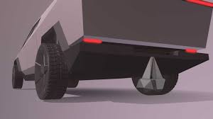 Tesla Cybertruck Tailgate looks dull without logo / design 1675726191810