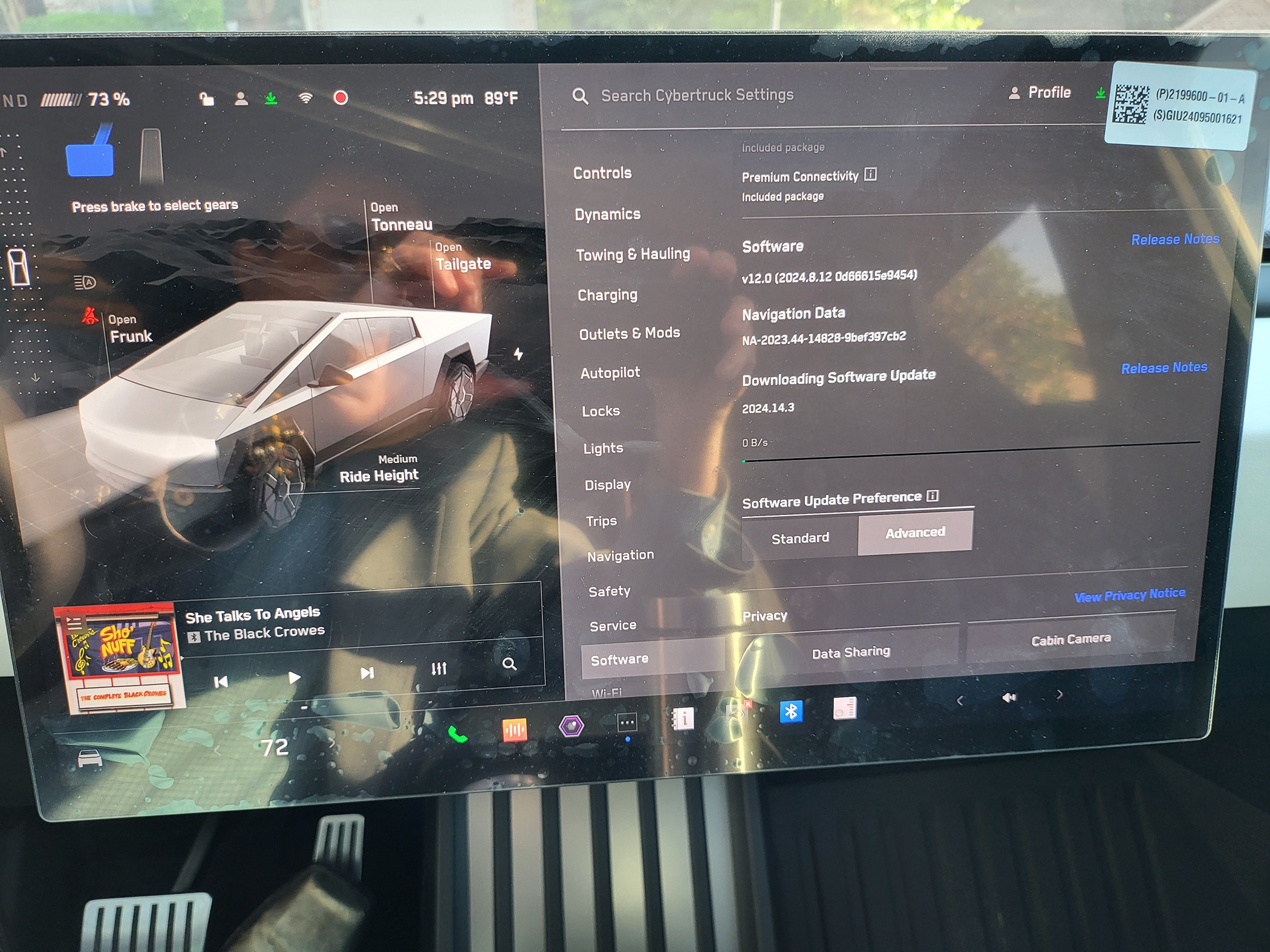 Tesla Cybertruck OTA Software Update 2024.14.3 now available (Off-Road Mode, Locking Diffs, Etc.) -- RELEASE NOTES! 20240501_172959