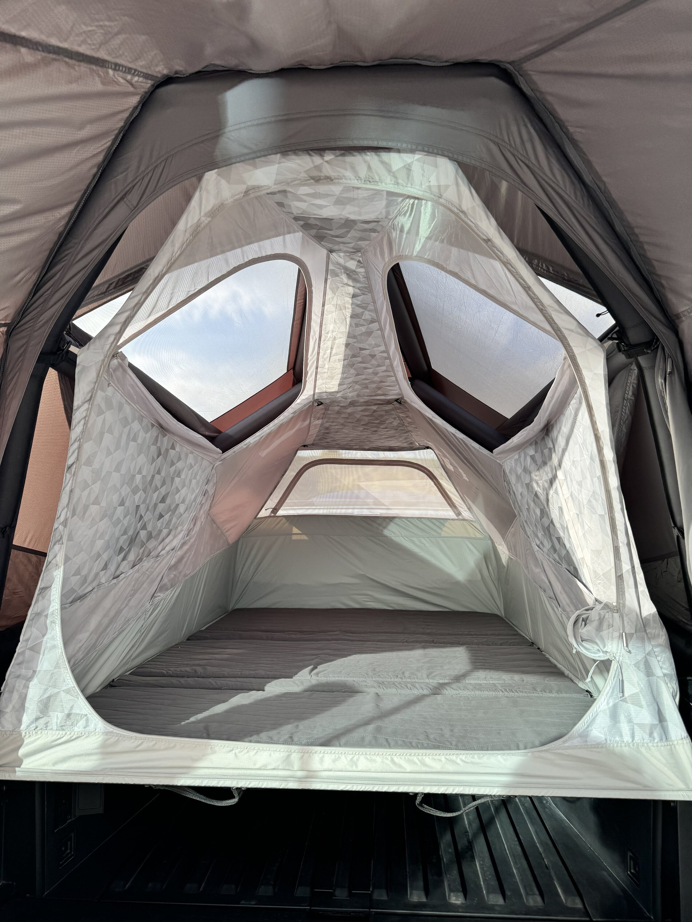 Tesla Cybertruck BaseCamp Bed Tent Cybertruck Official Accessory Priced at $2,975 BaseCamp bed tent Tesla Cybertruck 6