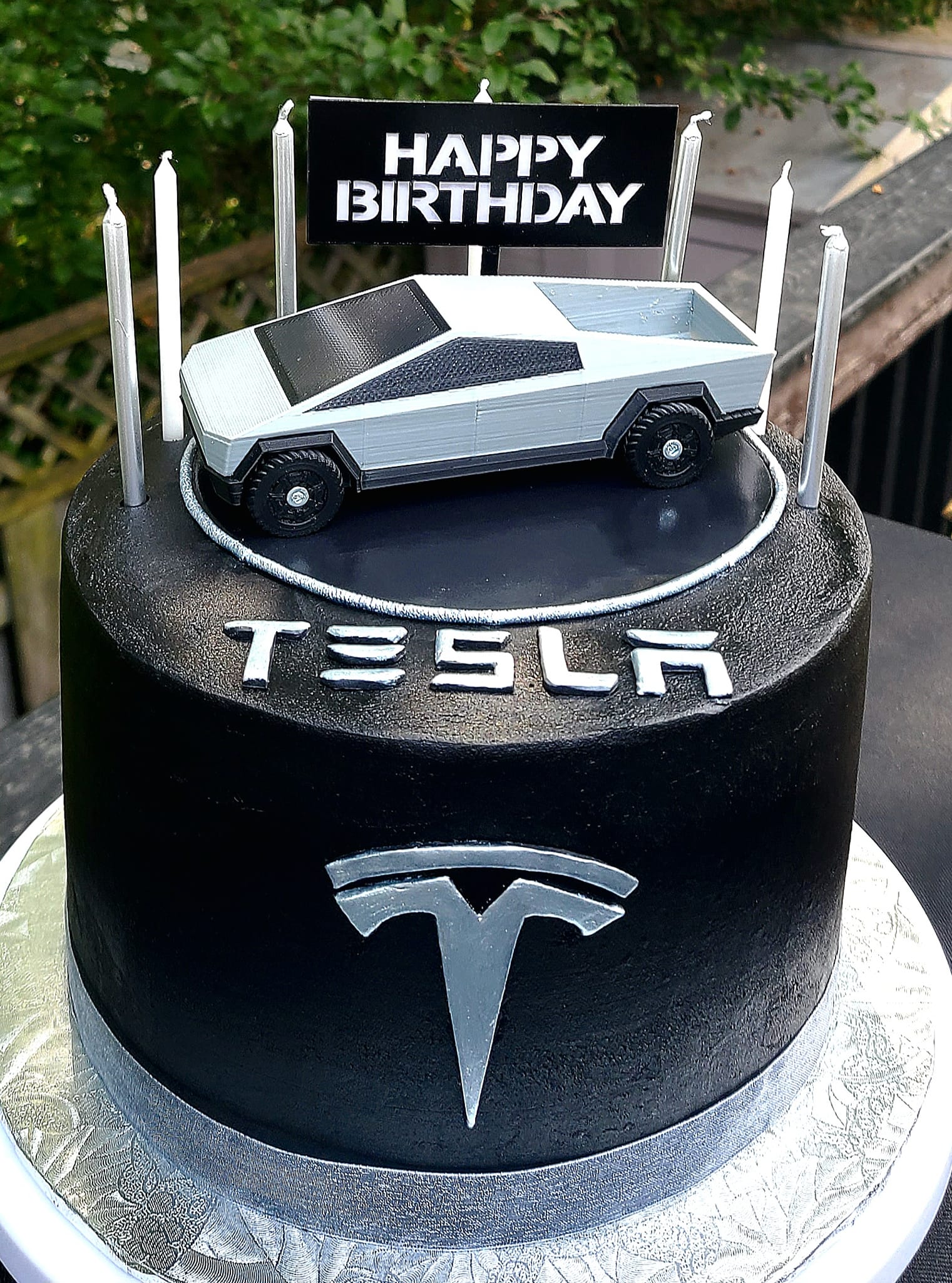 Tesla Cybertruck My Cybertruck Birthday Cake Birthday Cake