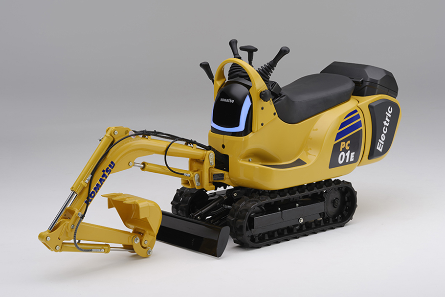 Tesla Cybertruck Micro Excavator that would probably fit in the CT bed c210610eng_01