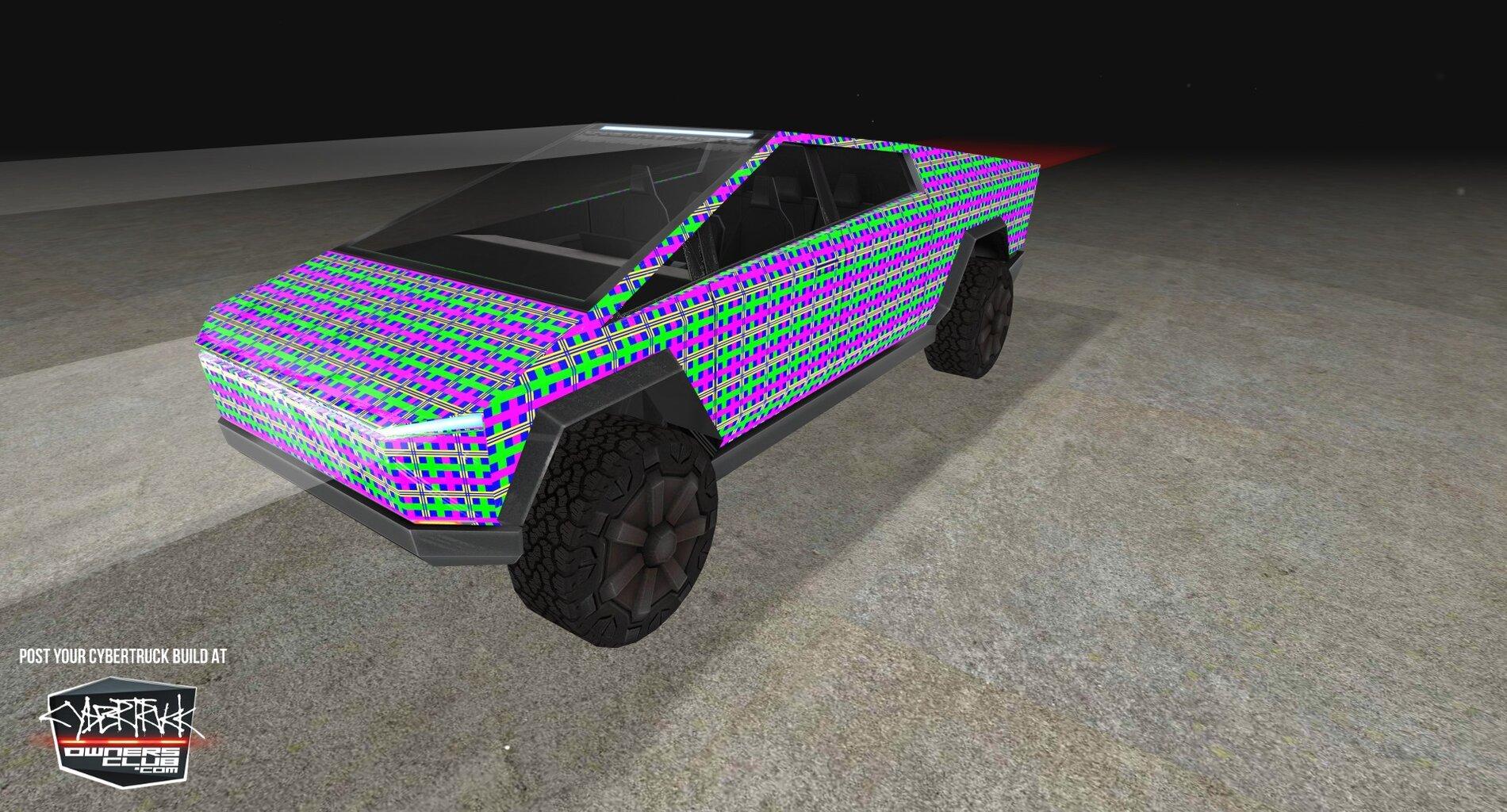 Tesla Cybertruck Build Your Cybertruck With Our 3D Configurator Visualization Tool 🎨 📐 DDCTplaid