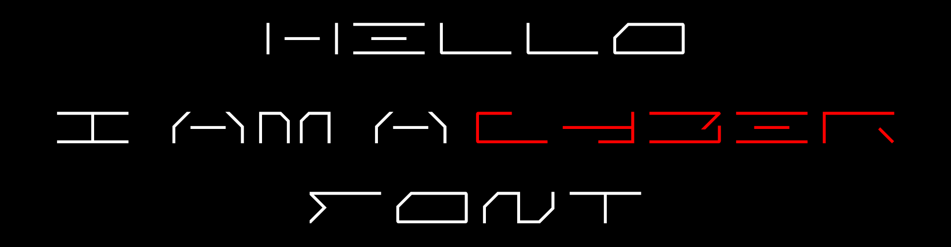 Tesla Cybertruck Insane Technology Bandwagon - The Font! hello
