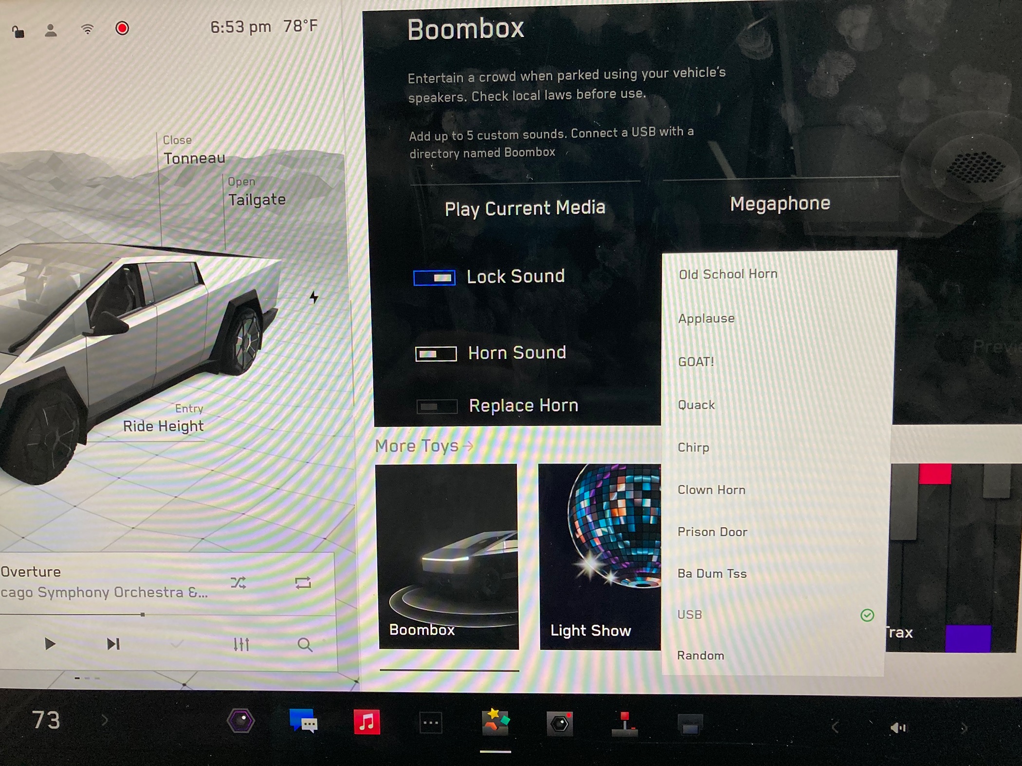 Tesla Cybertruck BoomBox Sound IMG_3077