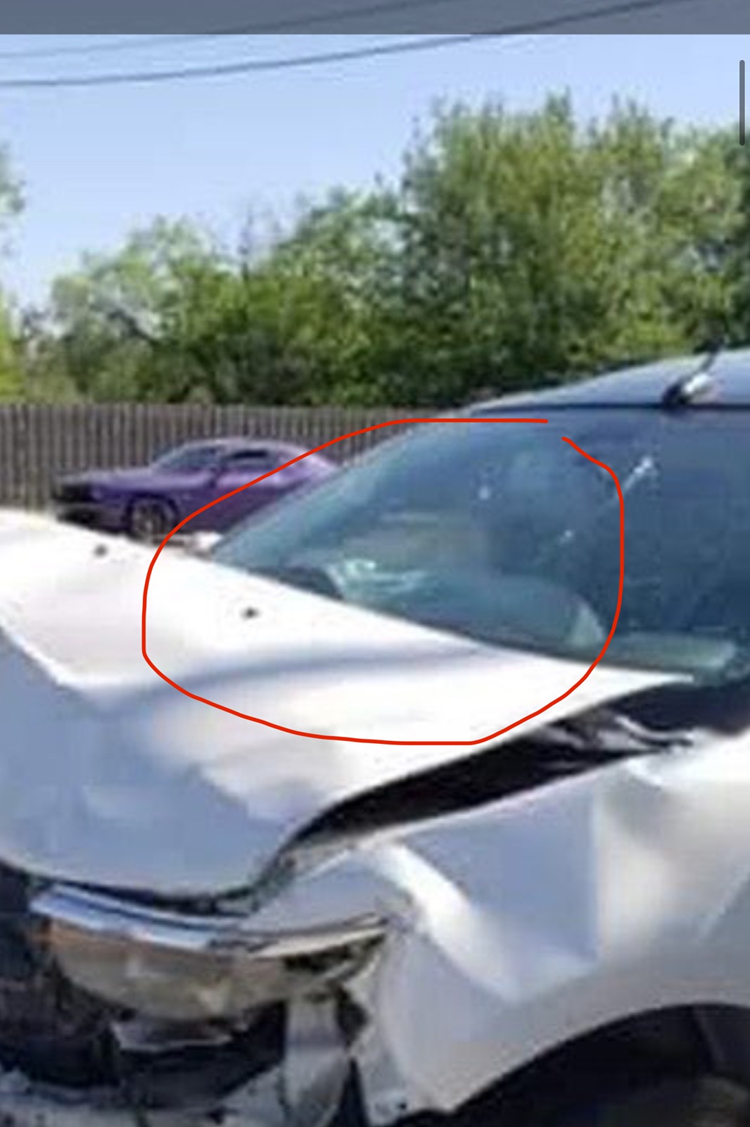 Tesla Cybertruck Cybertruck T-Bone accident at high speed - damage photos IMG_5765