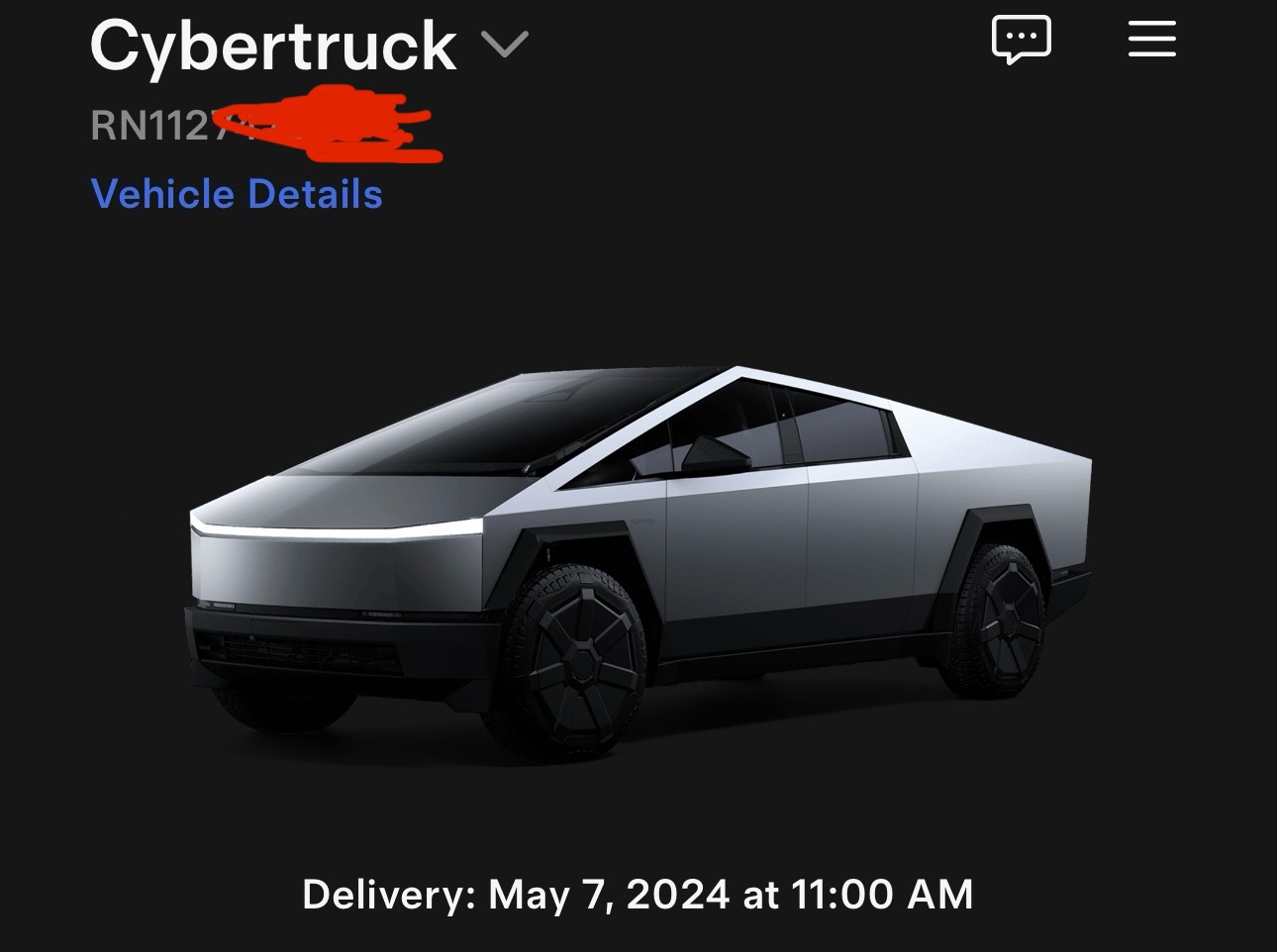 Tesla Cybertruck VIN - Tennessee Franklin SC IMG_6456