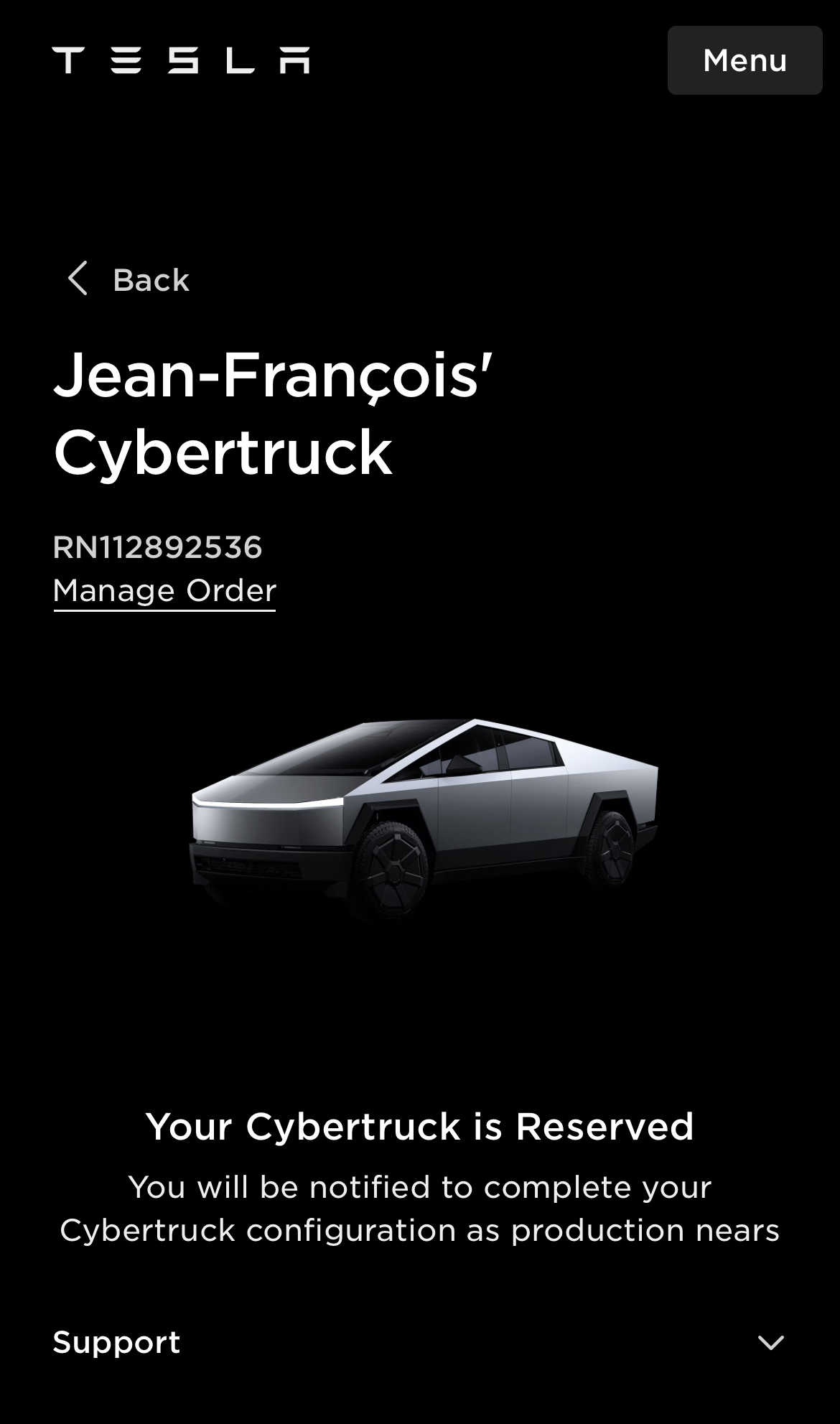 Tesla Cybertruck I’m offering my spot in line IMG_6939