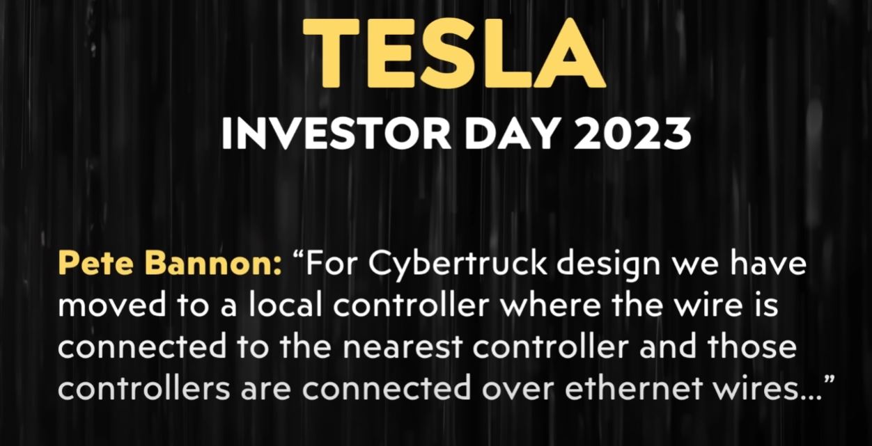Tesla Cybertruck Cybertruck to use 48V instead of 12V? POE to controllers.JPG
