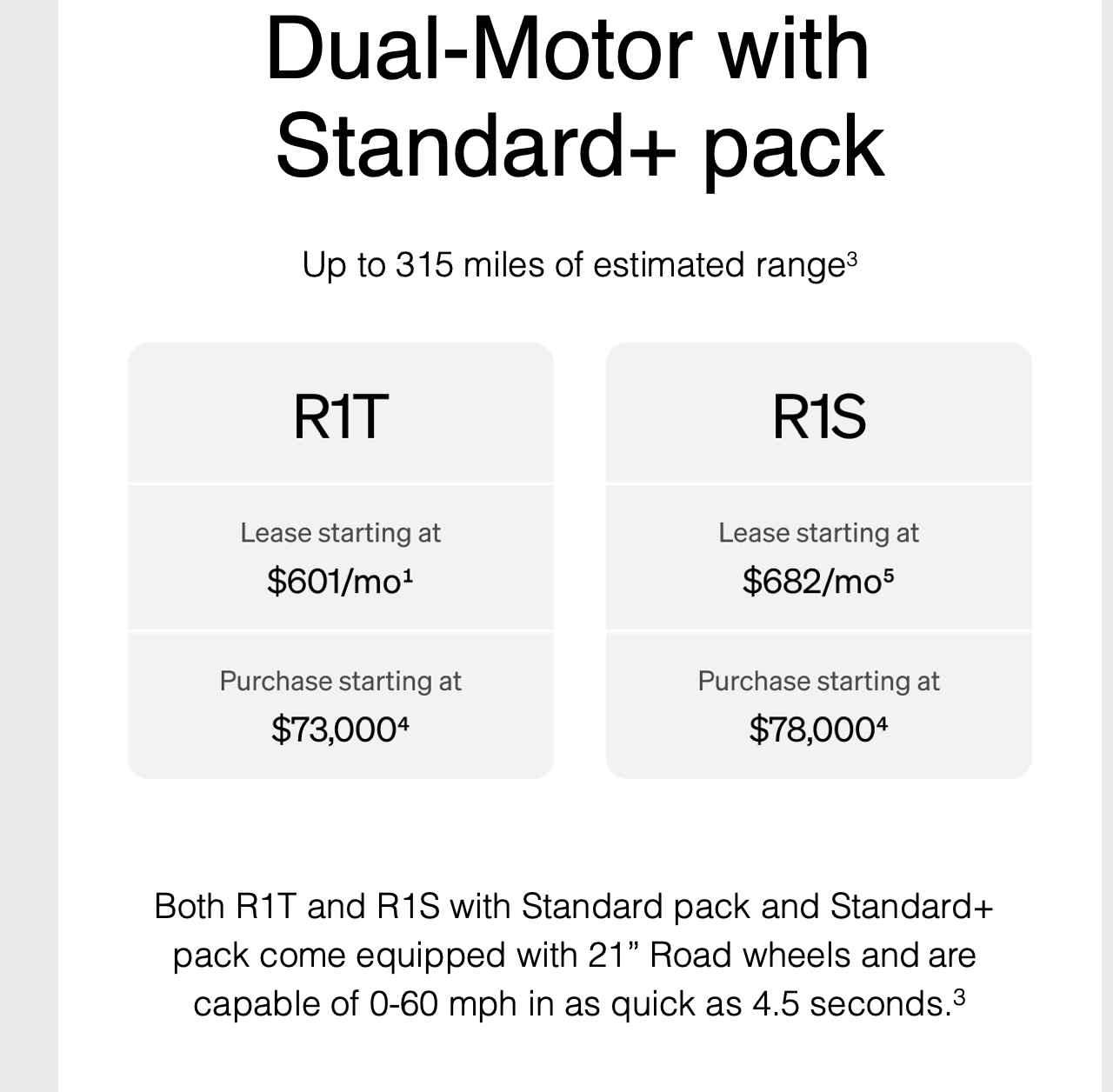 Tesla Cybertruck New Rivian configurations, lower prices Screenshot 2024-02-08 at 5.28.28 PM