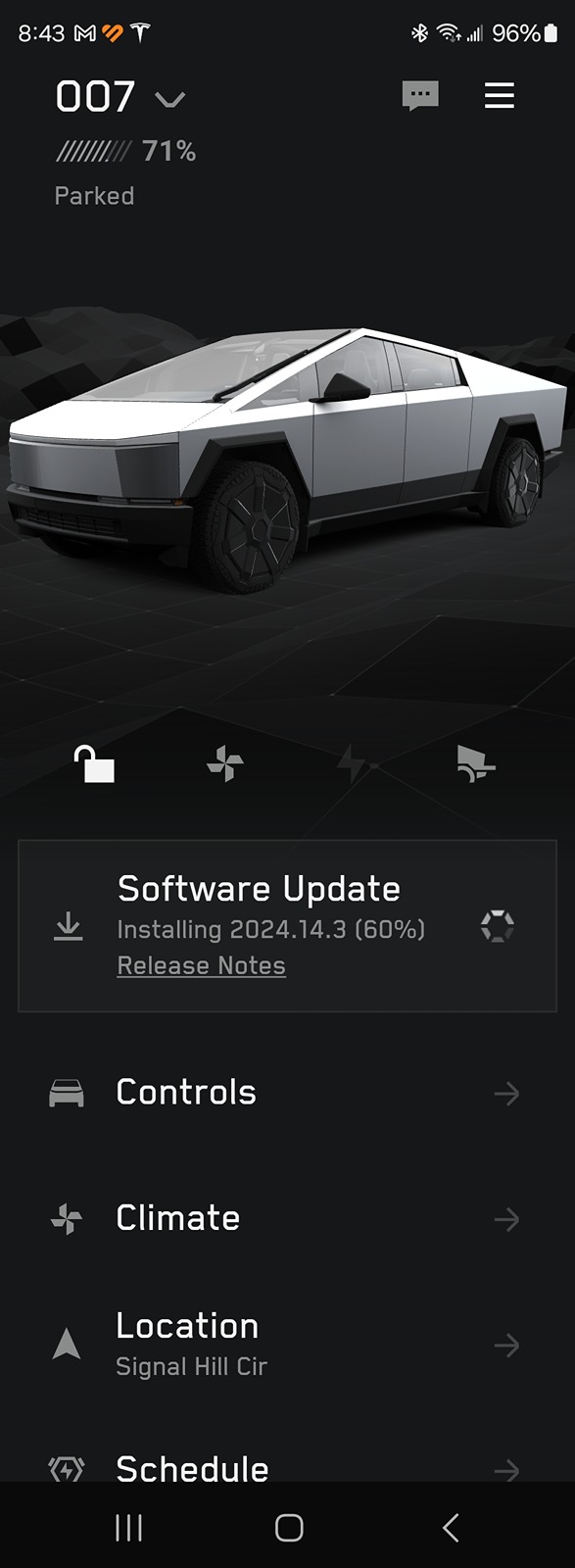 Tesla Cybertruck OTA Software Update 2024.14.3 now available (Off-Road Mode, Locking Diffs, Etc.) -- RELEASE NOTES! Screenshot_20240501_204322_Tesla