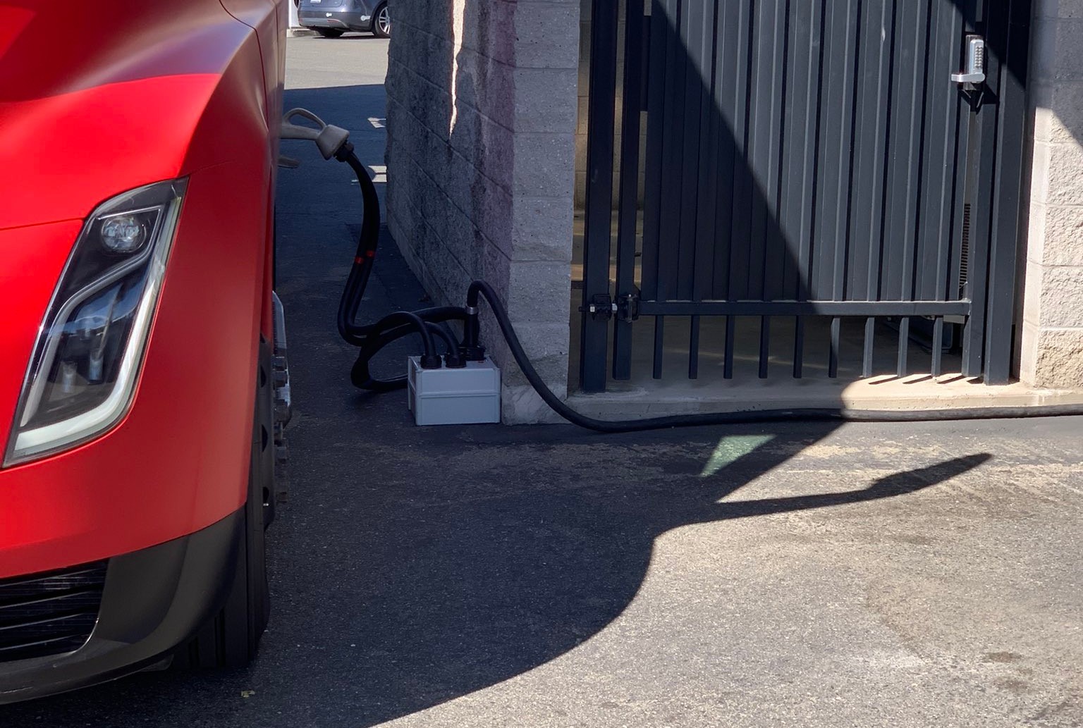 Tesla Cybertruck Elon Musk teases ‘lots of improvements’ for the production Cybertruck tesla-semi-charger-1