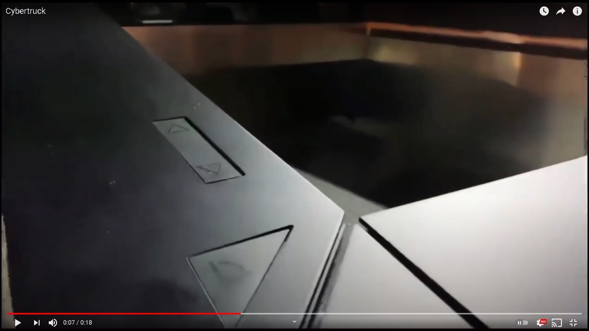 Tesla Cybertruck Automatic tailgate lowering? Or just a latch button? Tesla Tonneau Buttons