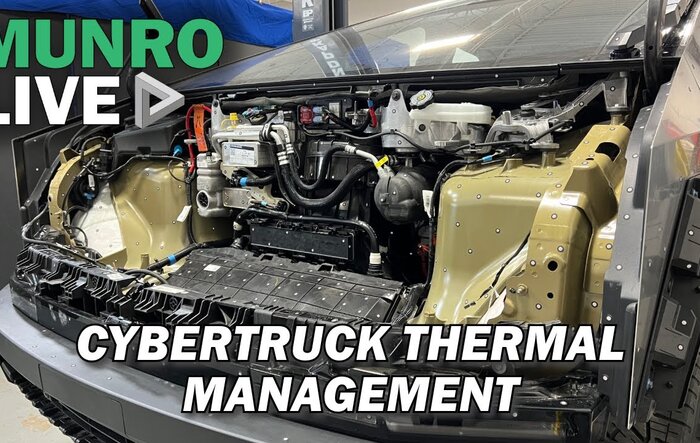 Cybertruck Thermal Management: A Departure From Previous Tesla Models [Teardown by Sandy Munro Live]