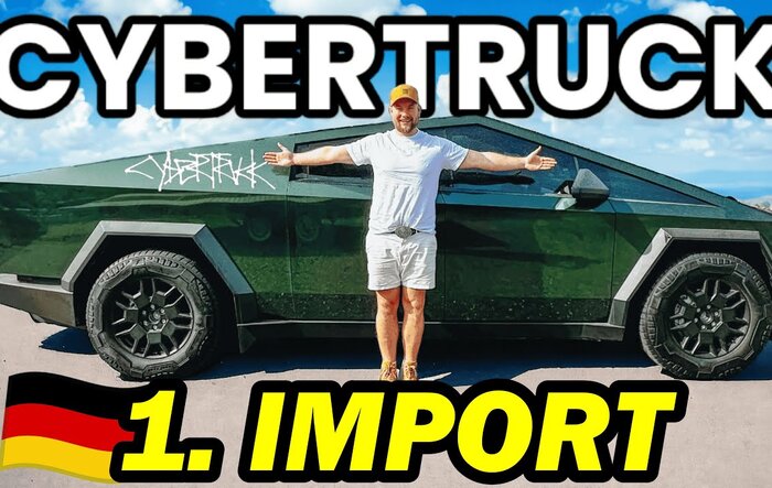 First (Private) Imported Cybertruck in Europe (Germany)