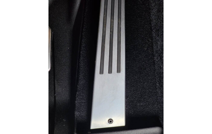 Accelerator pedal fix by Tesla Service Center (photo)