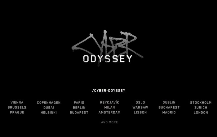 Cyber Odyssey: The Cybertruck will be touring Europe & Middle East for next 2 months 🇪🇺 🤝 📐