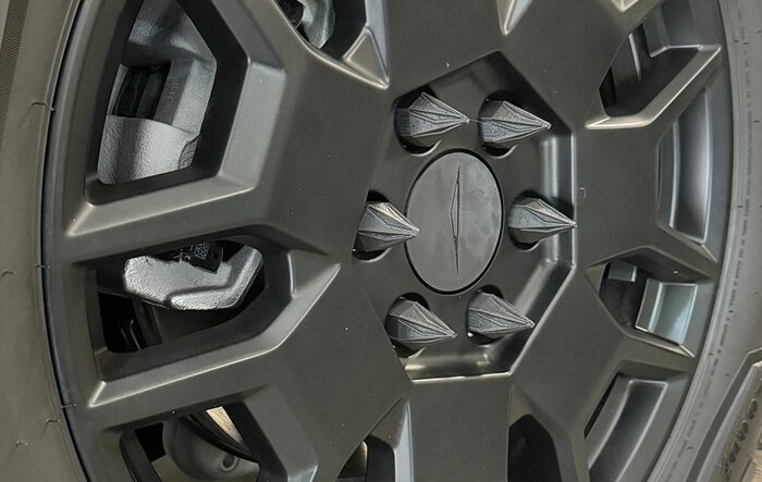 3D Printable Lug Nut Cover SPIKES - For a Tougher Look!
