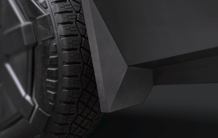 Cybertruck Mud Flaps now available in Tesla Shop