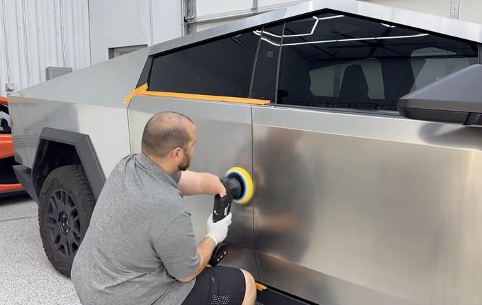 Another out of spec detailing video: heavy stain removal from stainless steel