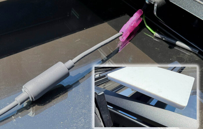 Starlink mini roof mount power adapter cable (without having to run a cable into the bed)