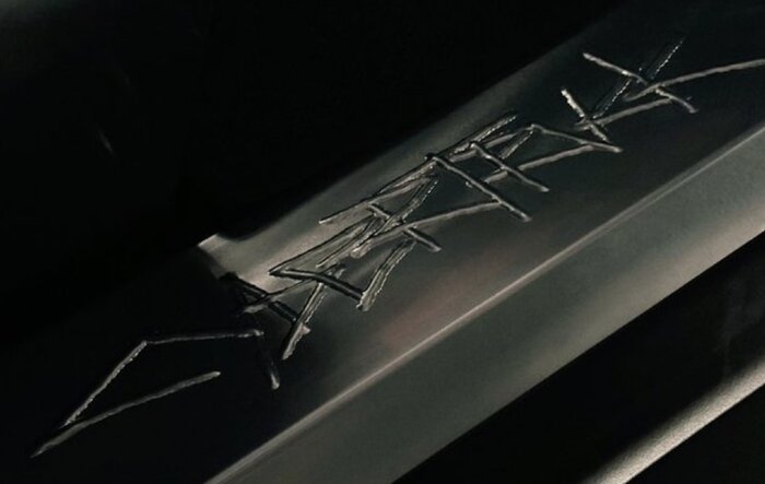 Door sill plate w/ Cybertruck logo spotted on beta prototype