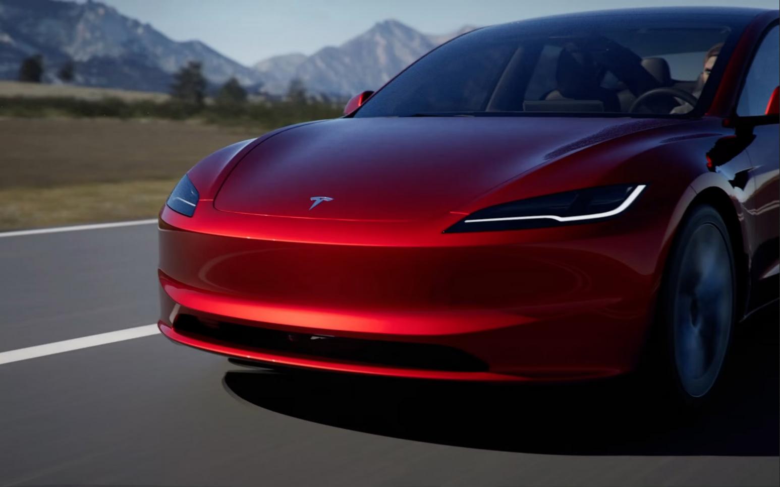 model 3 software update uk