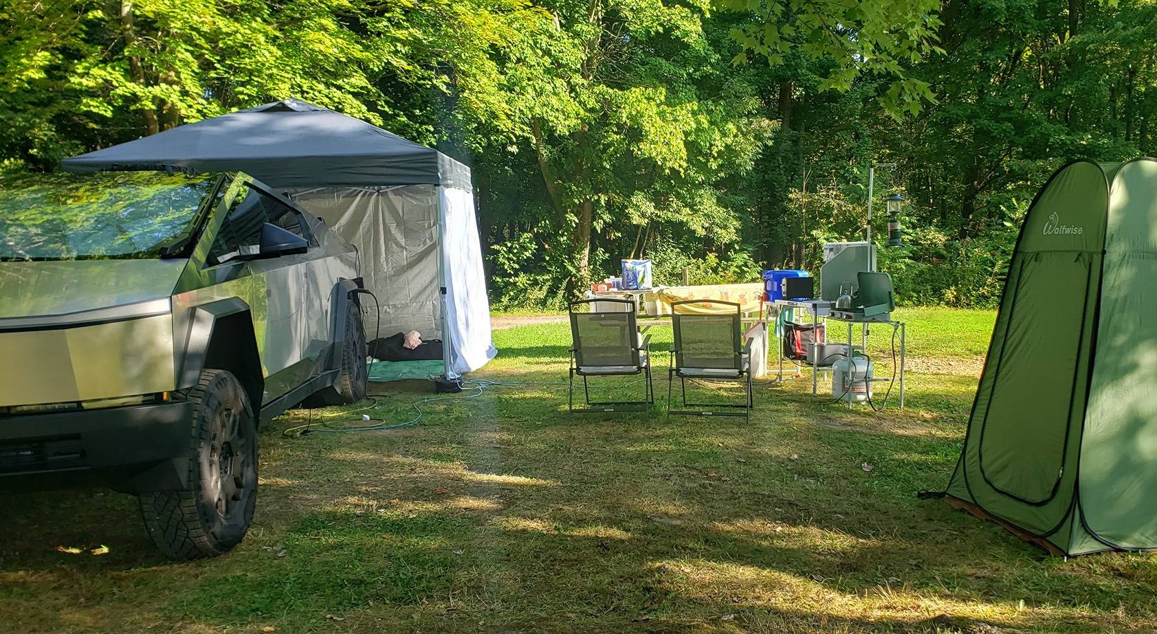 Cybertruck Camping Experience: 5 nights sleeping in the bed vault | Tesla  Cybertruck Forum - Cybertruck Owners Club